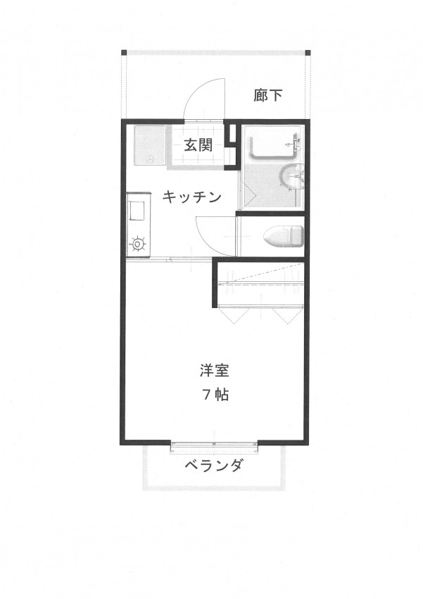 賃貸 物件、場所 長野県茅野市宮川（西山団地） 物件金額 35000円 | 0 23.18 ㎡