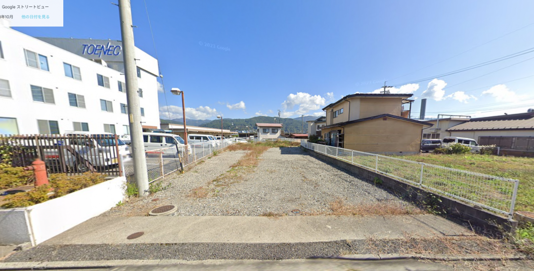 売買 物件、場所 長野県岡谷市長地権現町丁目